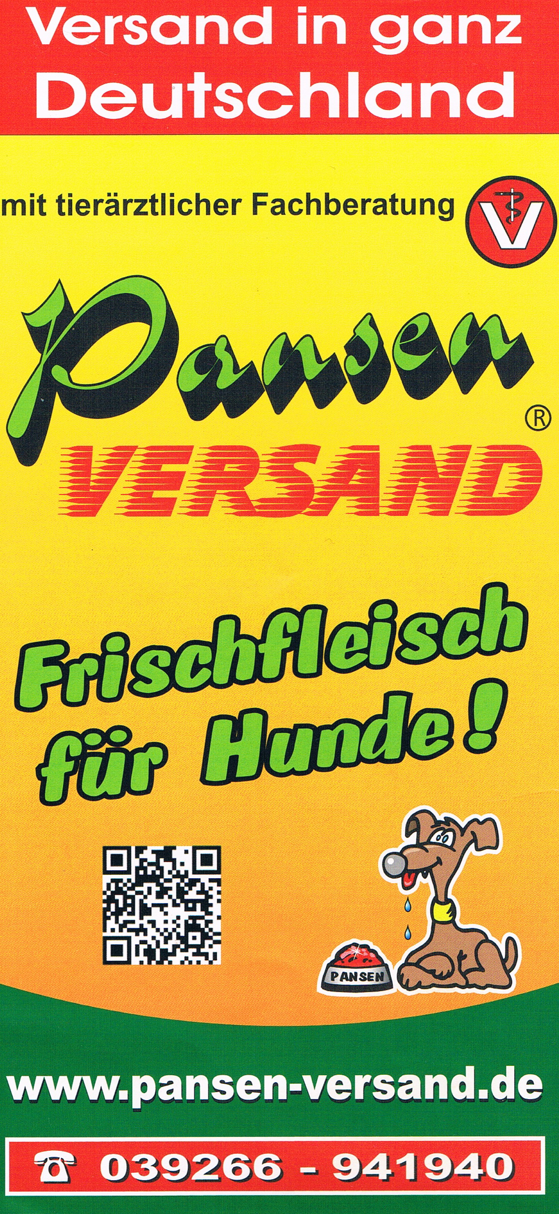 Pansen-Versand