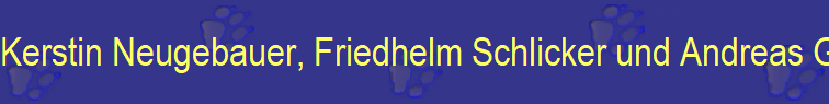 Kerstin Neugebauer, Friedhelm Schlicker und Andreas Glier