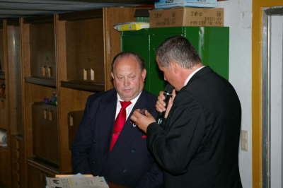 "Fritze" Wolf und Andreas Glier